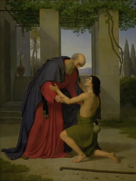 Return of the Prodigal Son by Adam August Müller