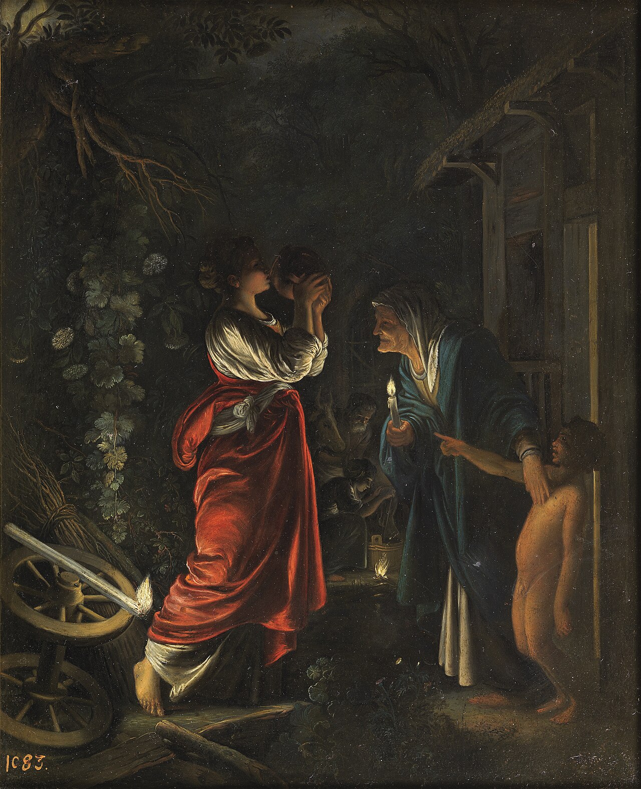 Ceres in the House of Hecuba by Adam Elsheimer