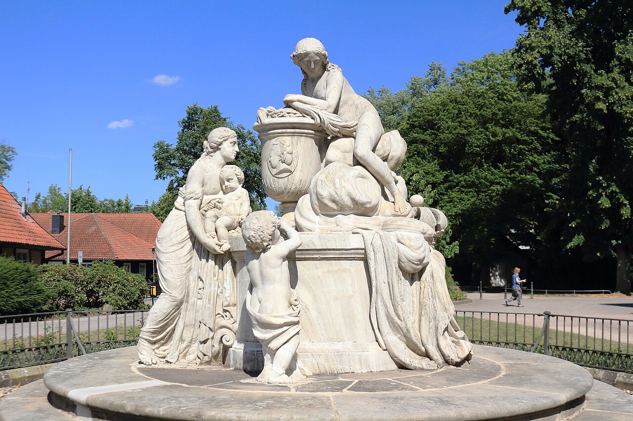 Caroline-Mathilde-Denkmal by Adam Friedrich Oeser