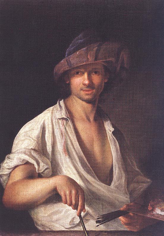 Portrait of Ádám Mányoki