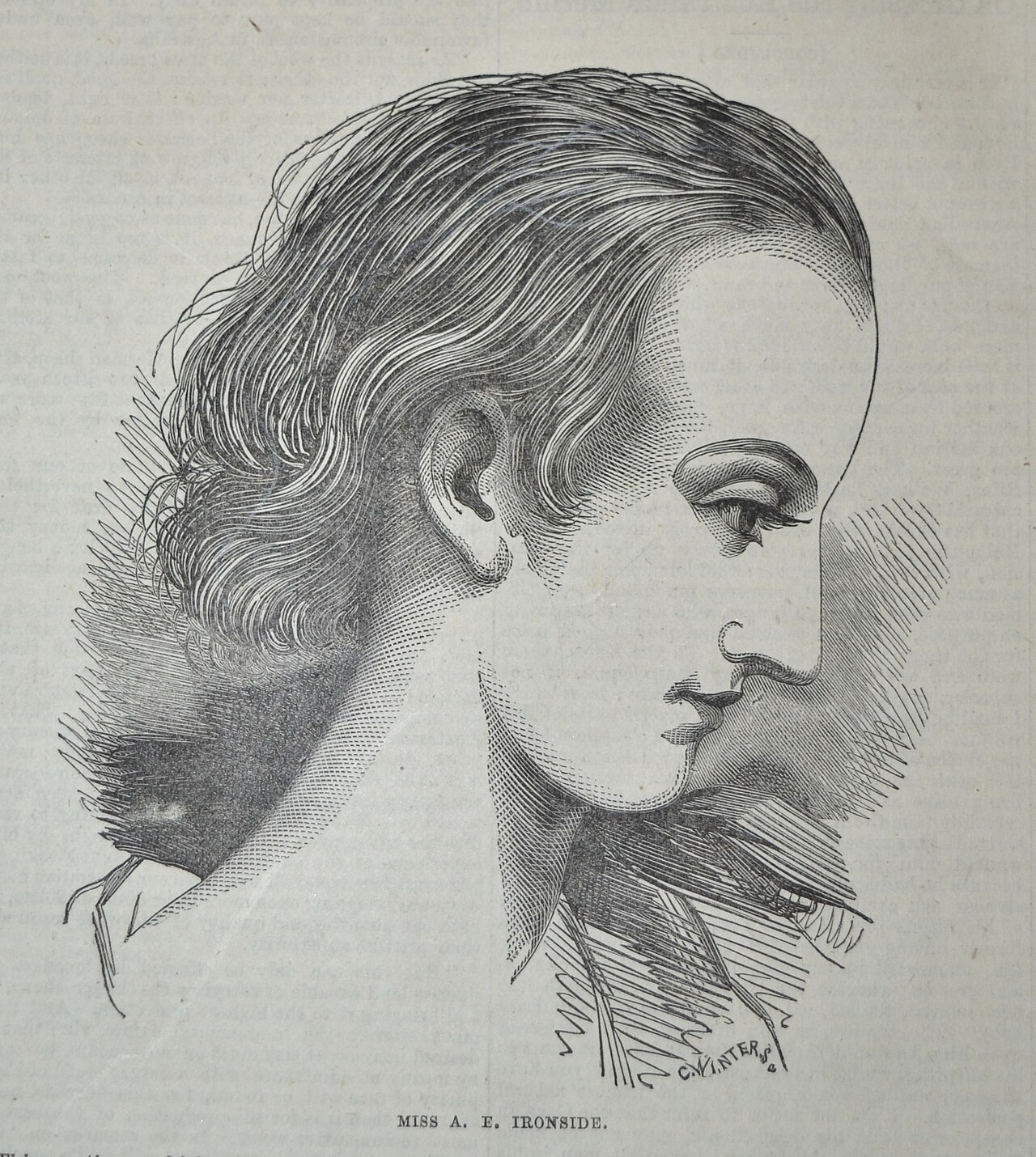 Portrait of Adelaide Eliza Ironside