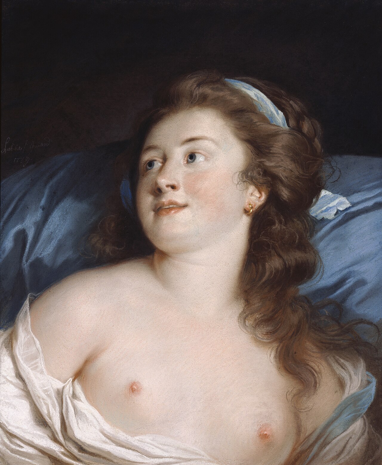 Head of a Young Woman by Adélaïde Labille-Guiard