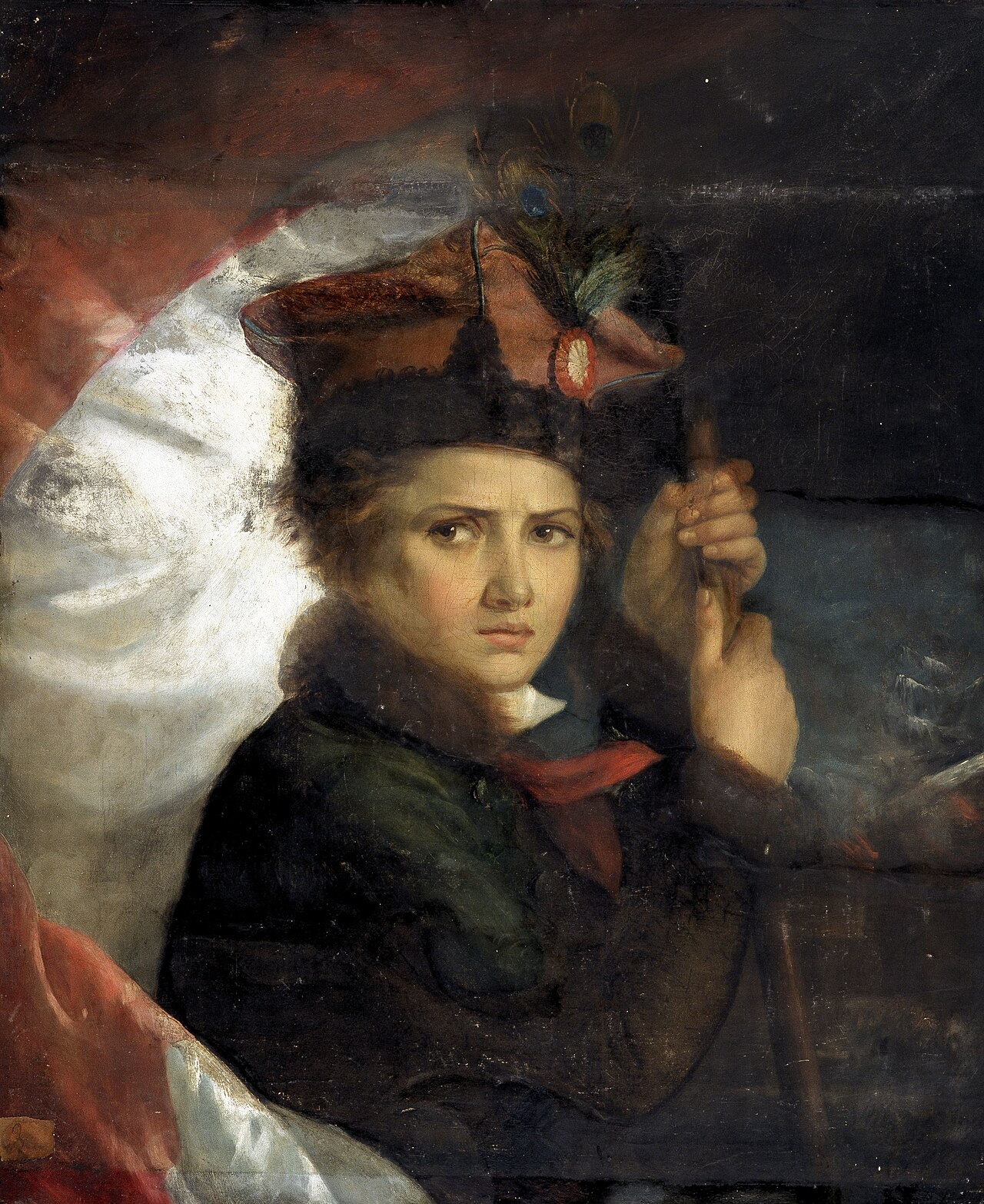 Young Polish Freedom Fighter by Adèle Kindt