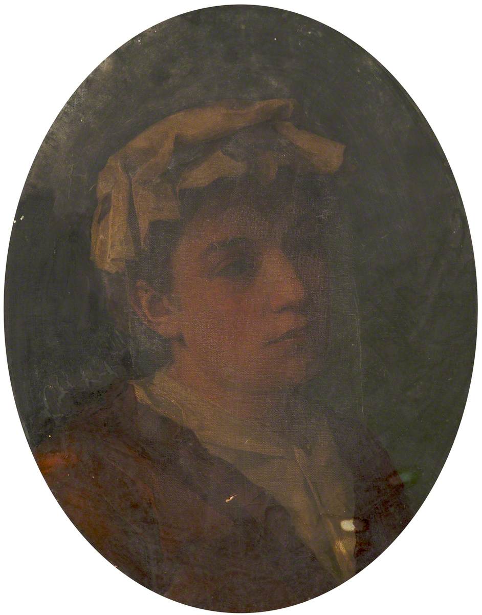 Portrait of a Girl by Adèle Riché