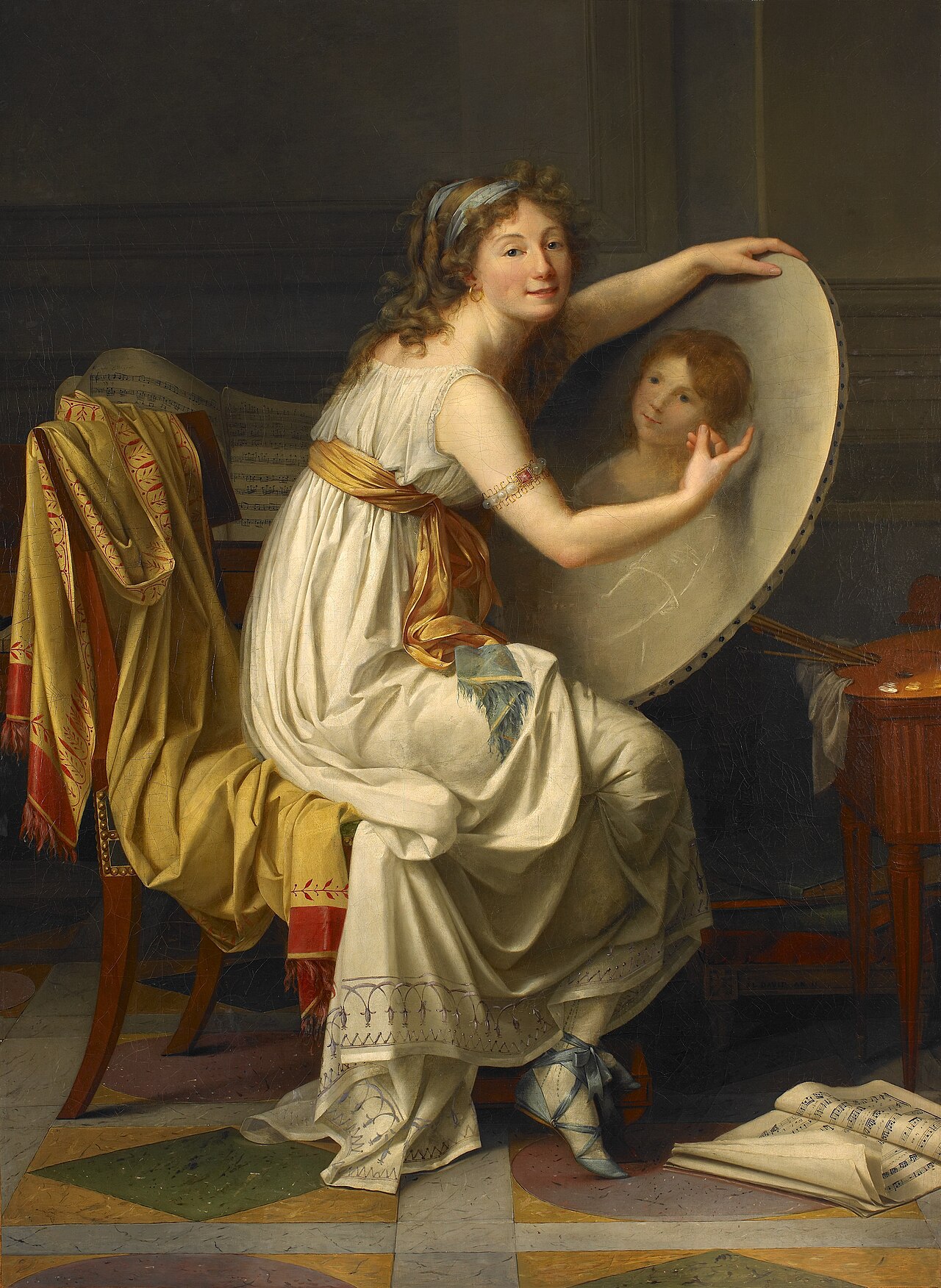 Portrait of Adèle Romany