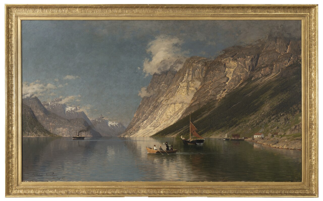 Romsdalsfjord by Adelsteen Normann