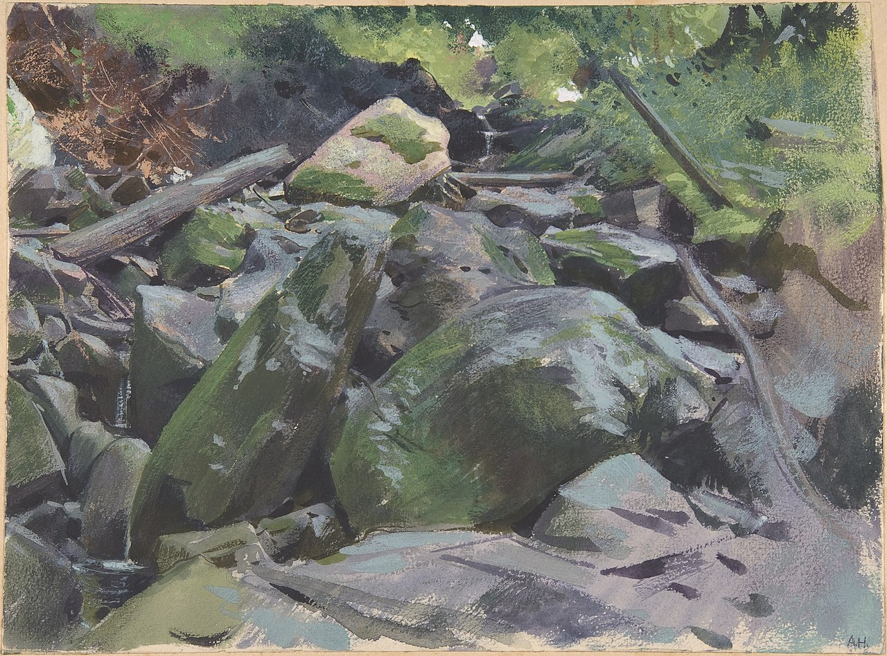 Drawing by Adolf Hirémy-Hirschl