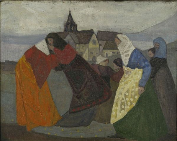 Encounter by Adolf Hölzel