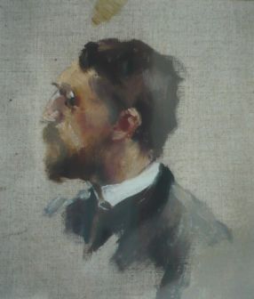 Portrait of Adolf Hölzel