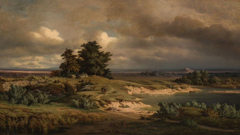 Motif from Pardubice by Adolf Kosárek