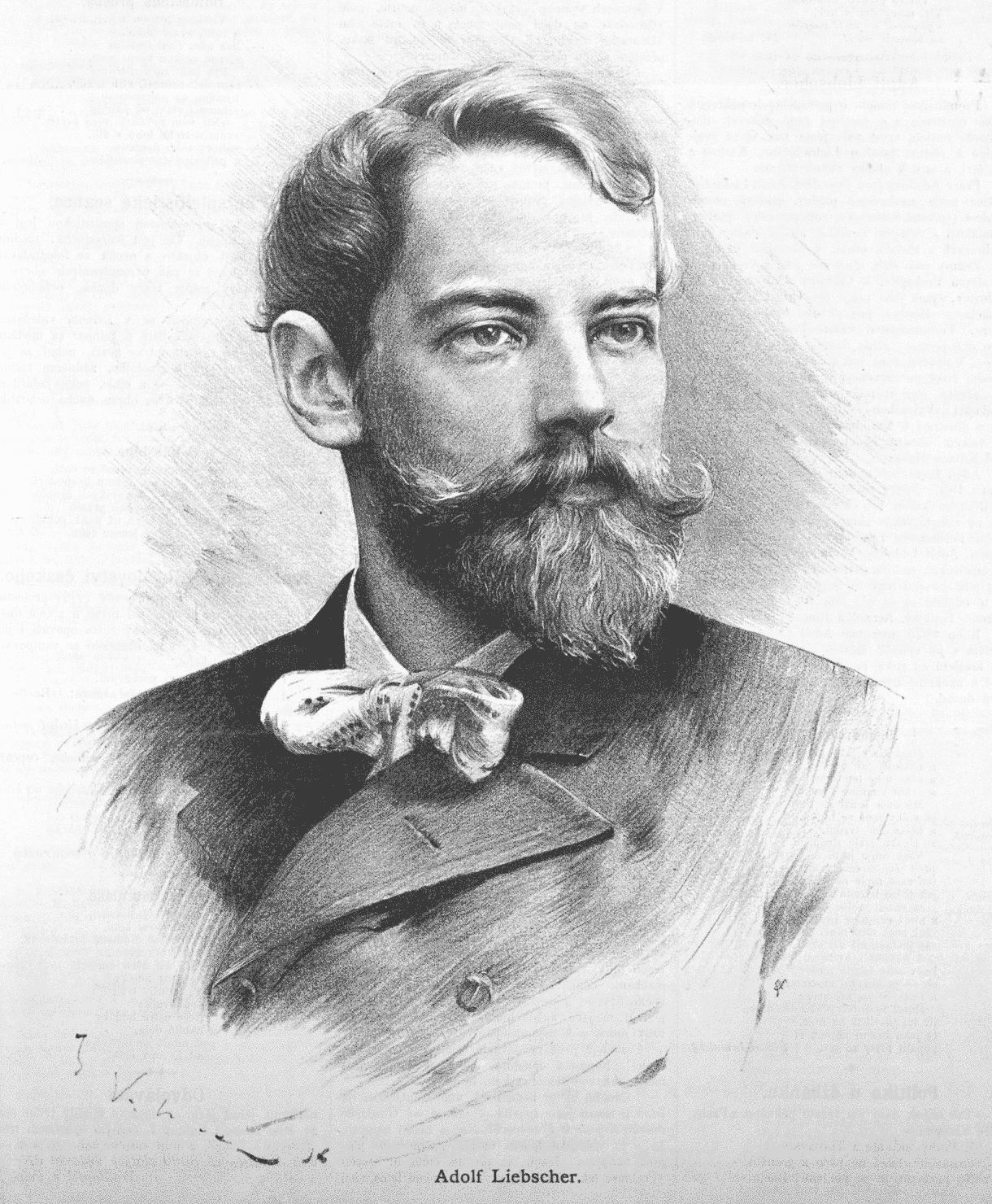 Portrait of Adolf Liebscher