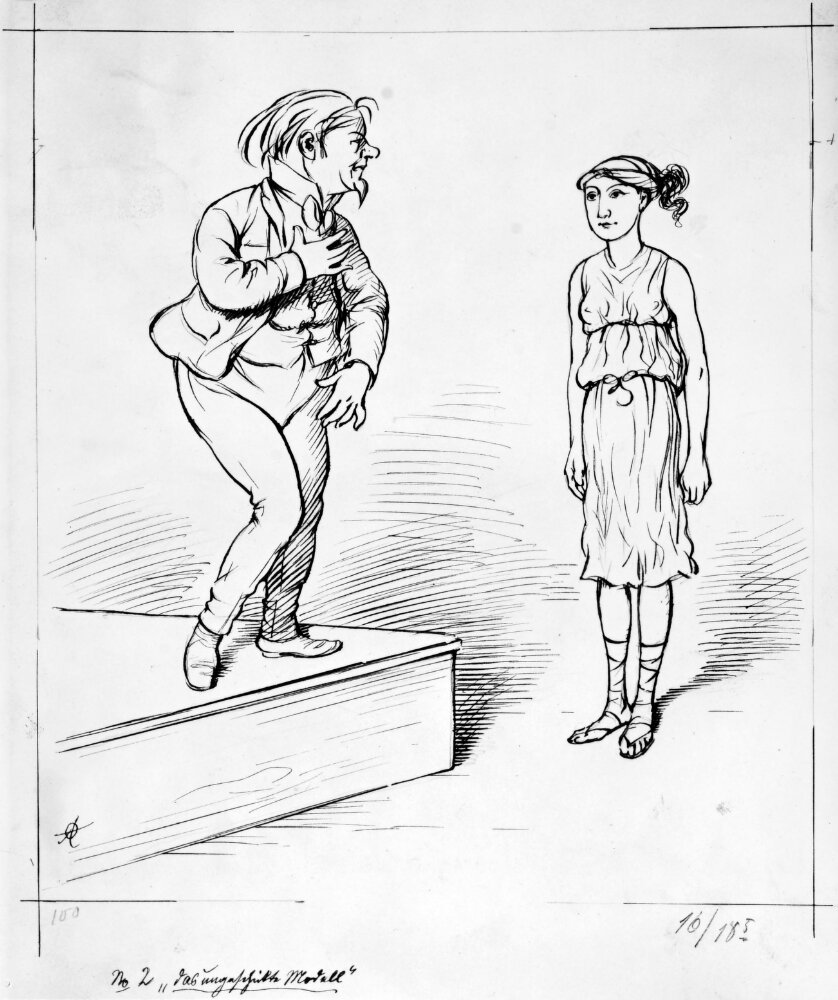 Venus född i skum by Adolf Oberländer