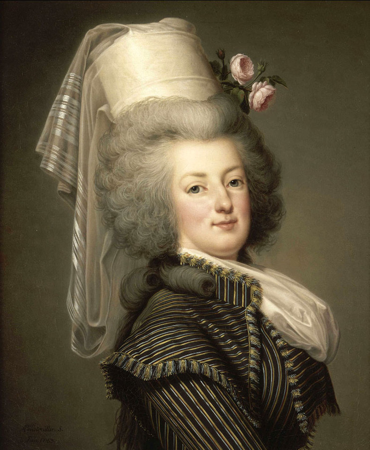 Marie Antoinette of Austria, Queen of France (1755-1793) by Adolf Ulrik Wertmüller