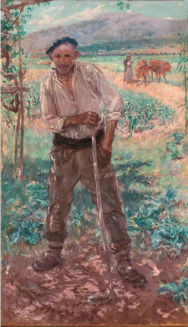Villager from Bakio by Adolfo Guiard