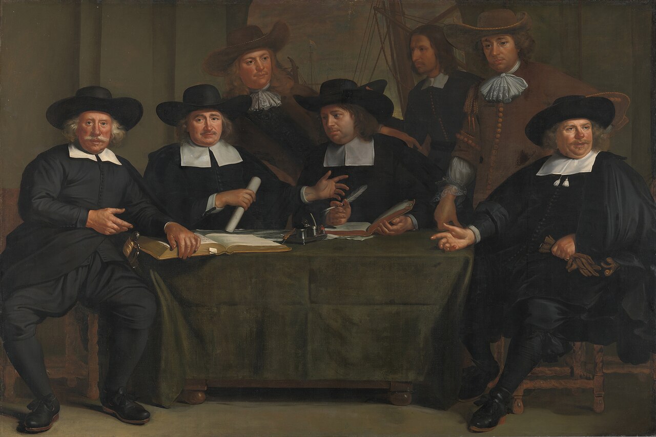 The Commissioners of the Walloons in Amsterdam by Adriaen Backer
