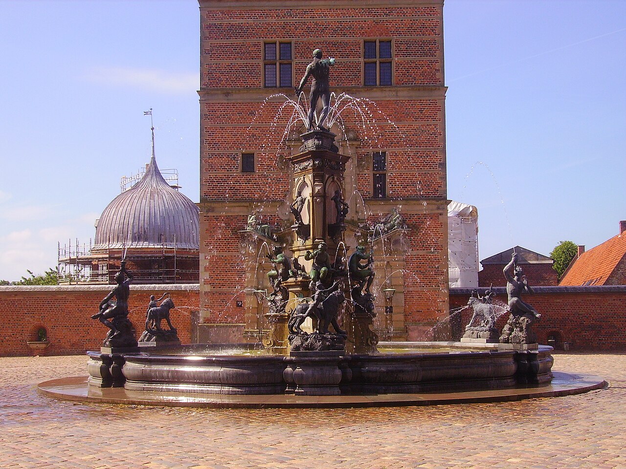 Neptune Fountain by Adriaen de Vries