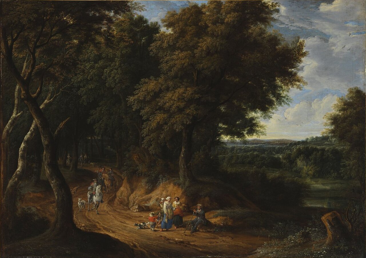 Path in the Forest by Adriaen Frans Boudewyns