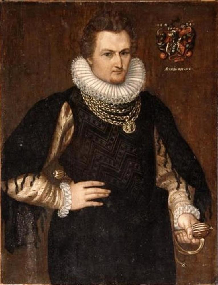 Portrait of Keimpe van Donia (?-?) by Adriaen van Cronenburg