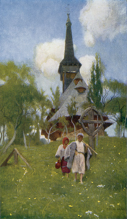 The Rumanian Church at Desze by Adrian Scott Stokes