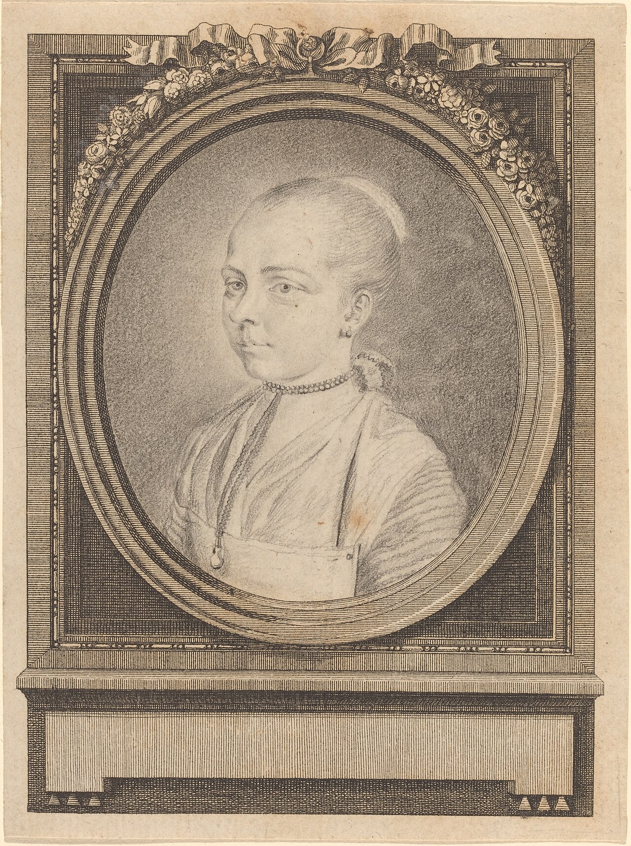 Portrait of a Girl by Adrian Zingg