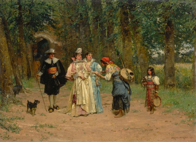 The Fortune Teller by Adrien Moreau
