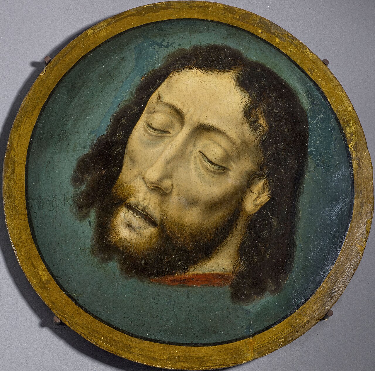 Head of St. John the Baptist by Aelbrecht Bouts