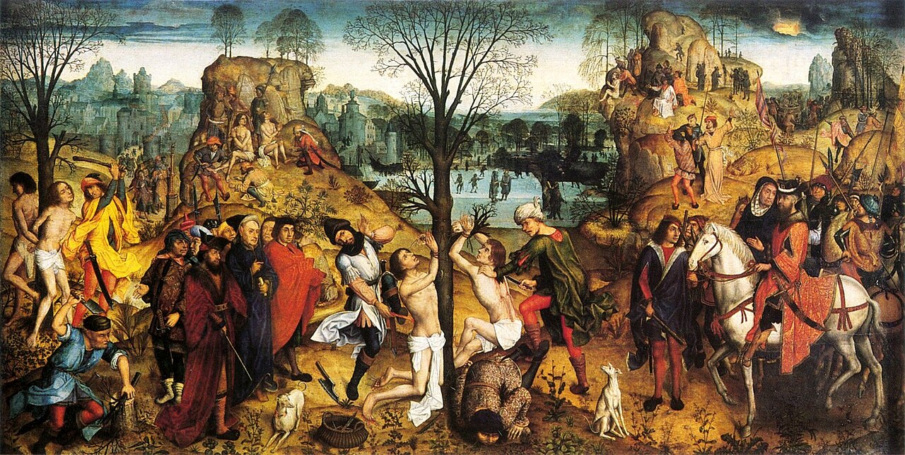 Martyrdom of Saints Crispin and Crispinian by Aert van den Bossche