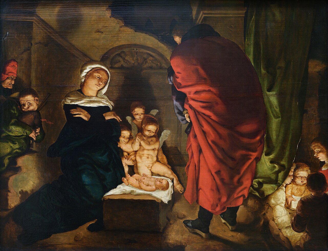 Nativity by Aertgen van Leyden
