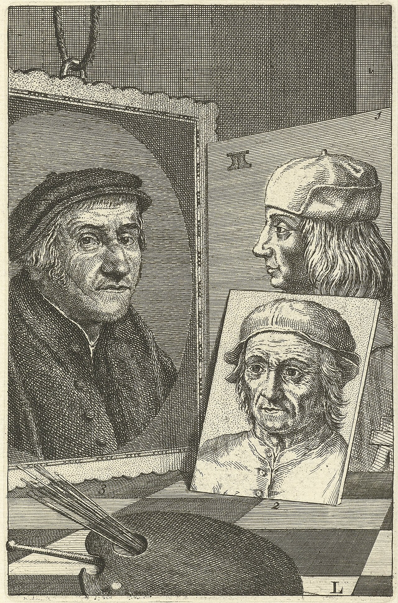Portrait of Aertgen van Leyden
