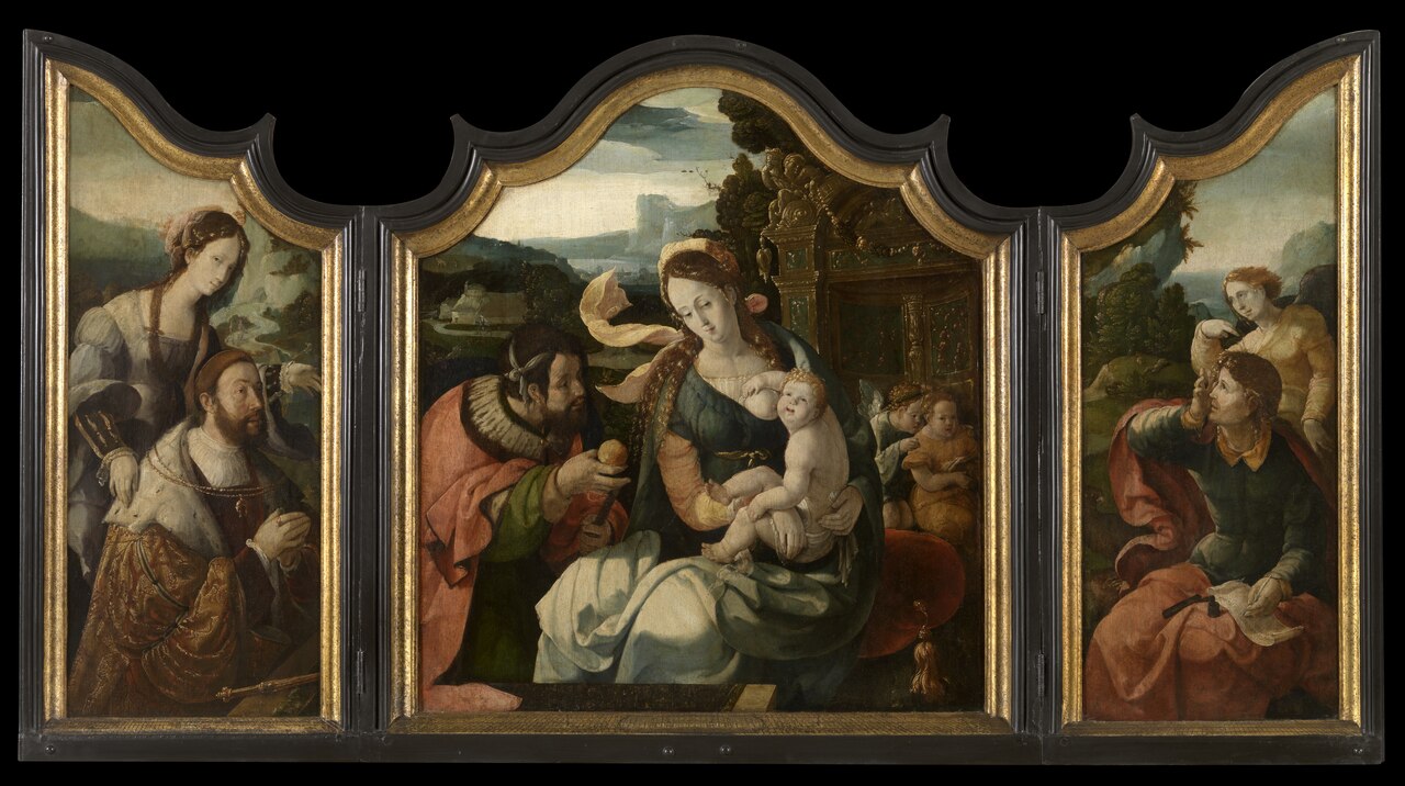 Triptych of Count Henry III of Nassau by Aertgen van Leyden