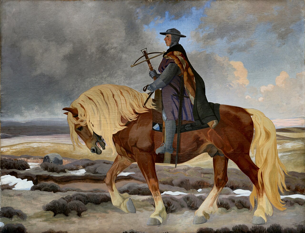 Niels Ebbesen by Agnes Slott-Møller