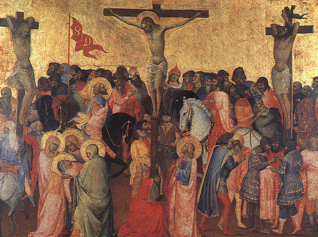 Crucifixion by Agnolo Gaddi