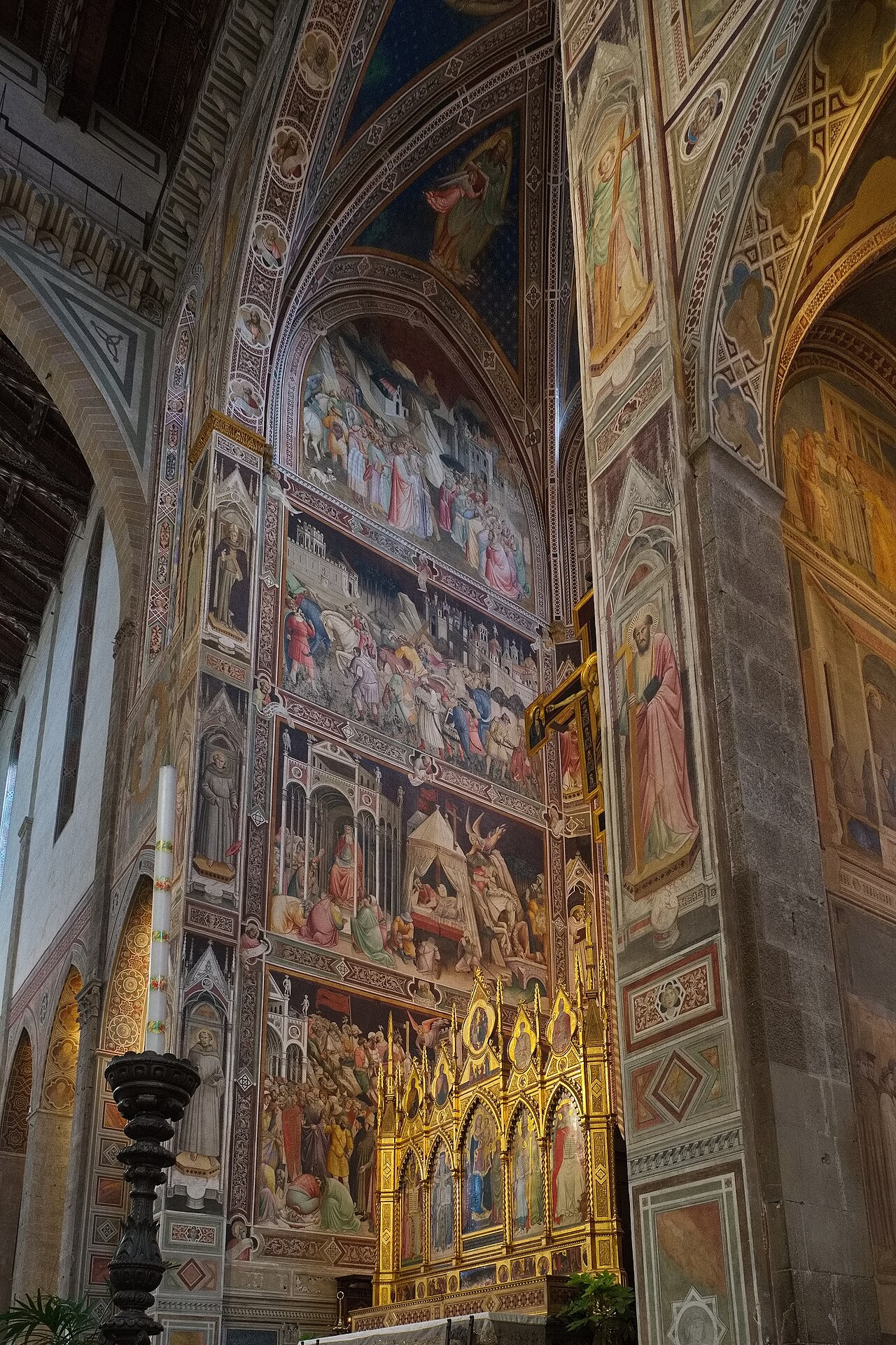Legend of the True Cross by Agnolo Gaddi