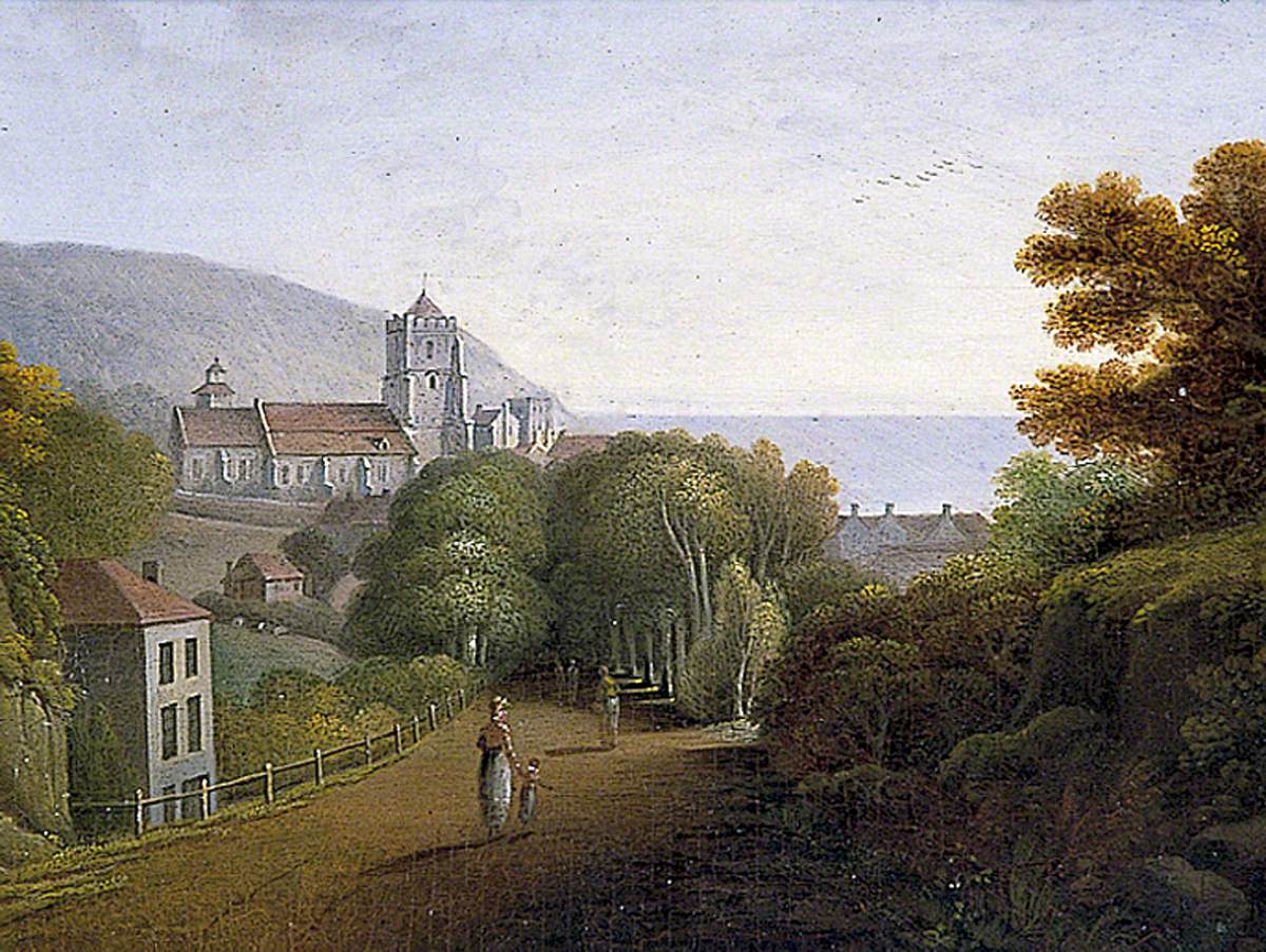 Entrance to Hastings, East Sussex, from London Road by Agostino Aglio