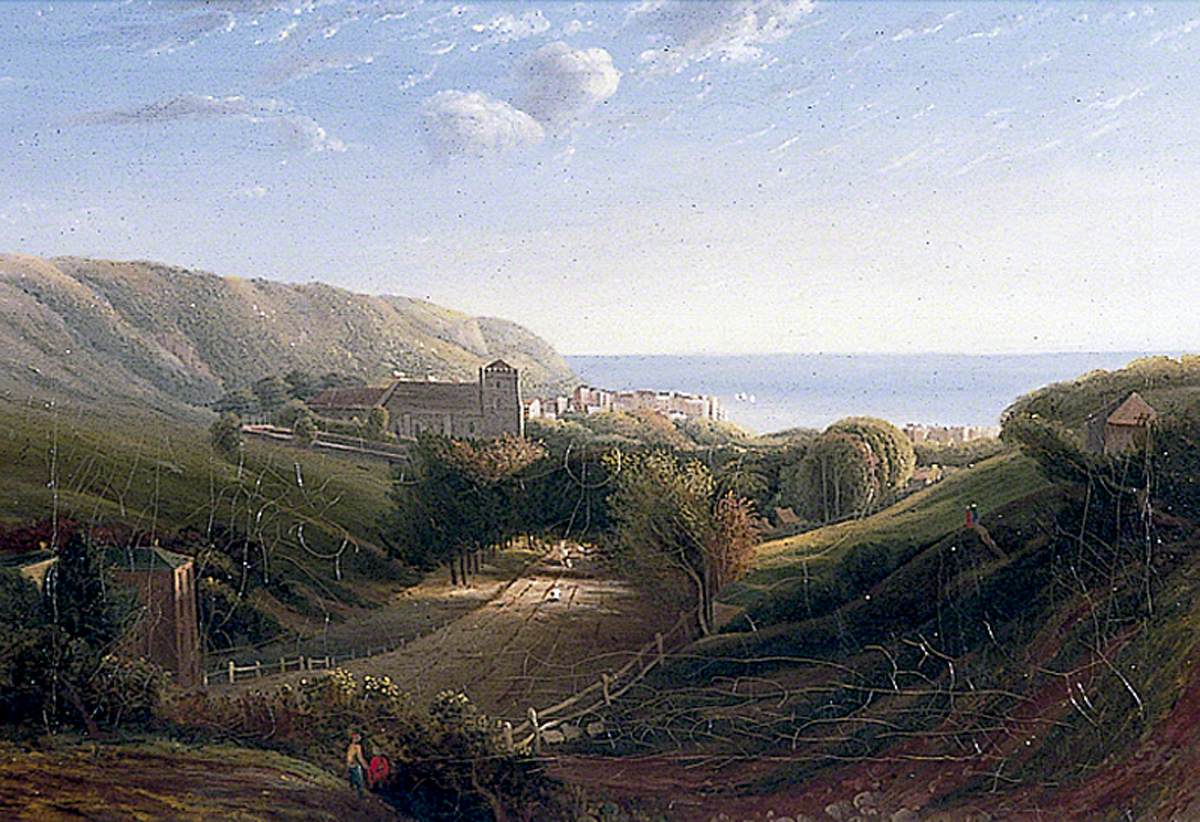 Hastings, East Sussex, from the London Road by Agostino Aglio