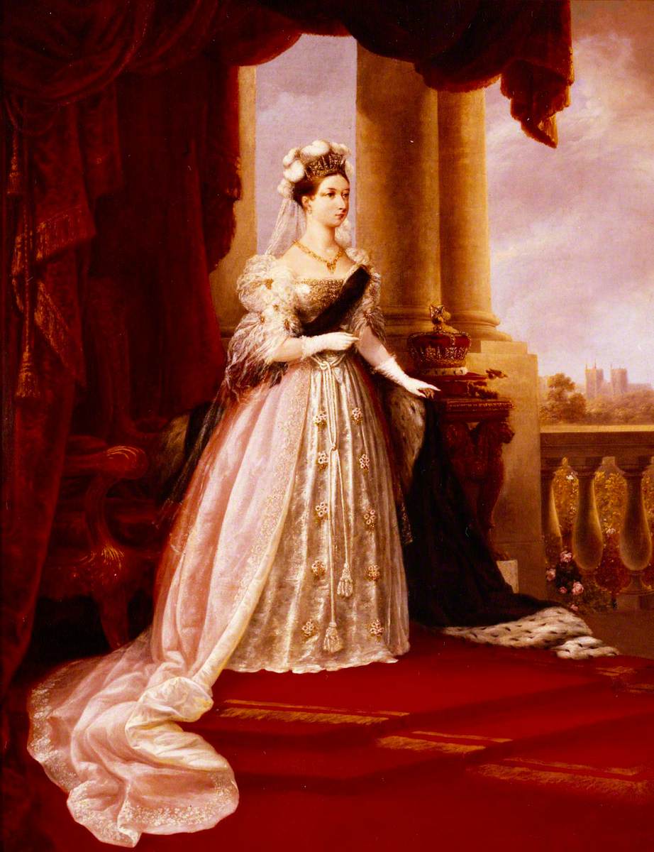 Young Queen Victoria (1819–1901) by Agostino Aglio