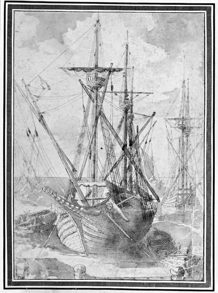 Galleys by Agostino Tassi