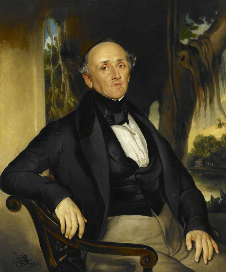 John Vaughan (1793–1842) by Ágoston Schoefft