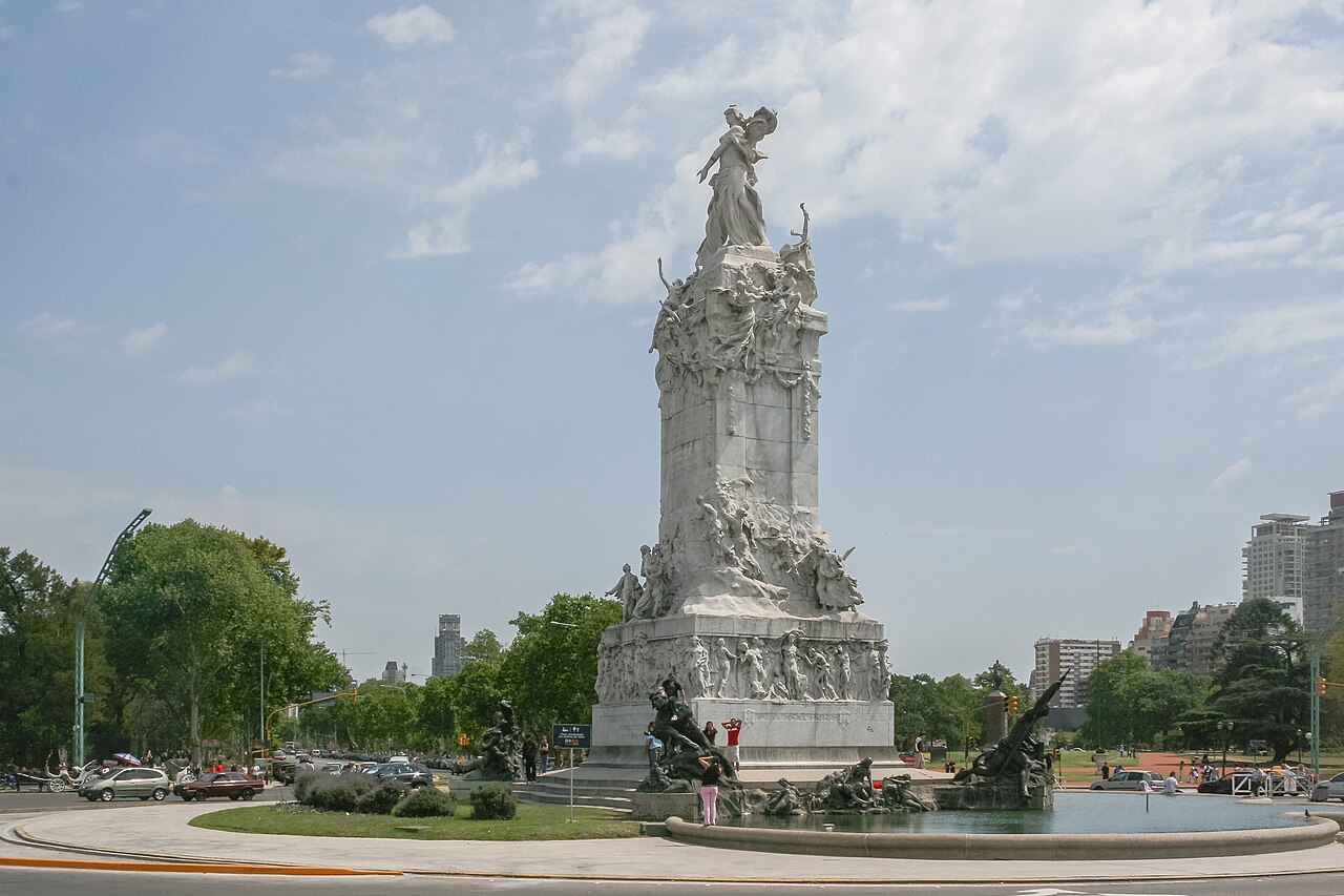 Monument to the Carta Magna and Four Regions of Argentina by Agustí Querol Subirats