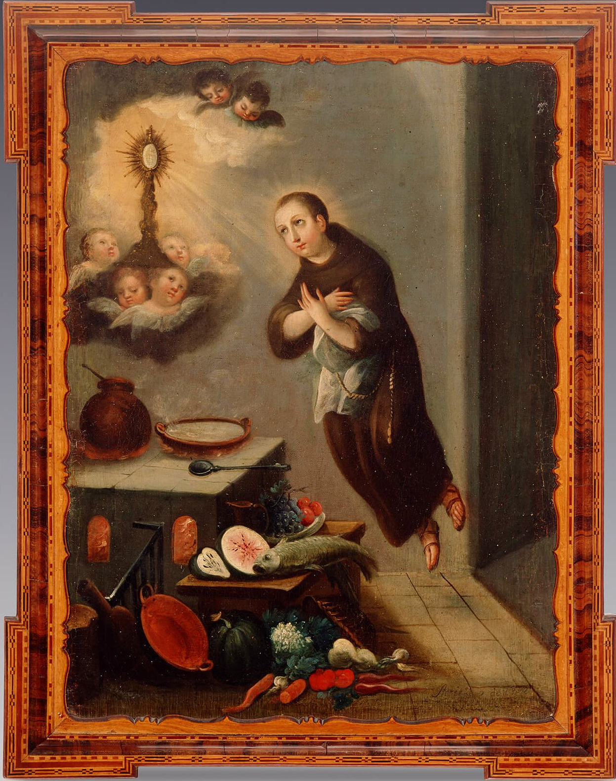 San Pascual Bailón by Agustín Arrieta