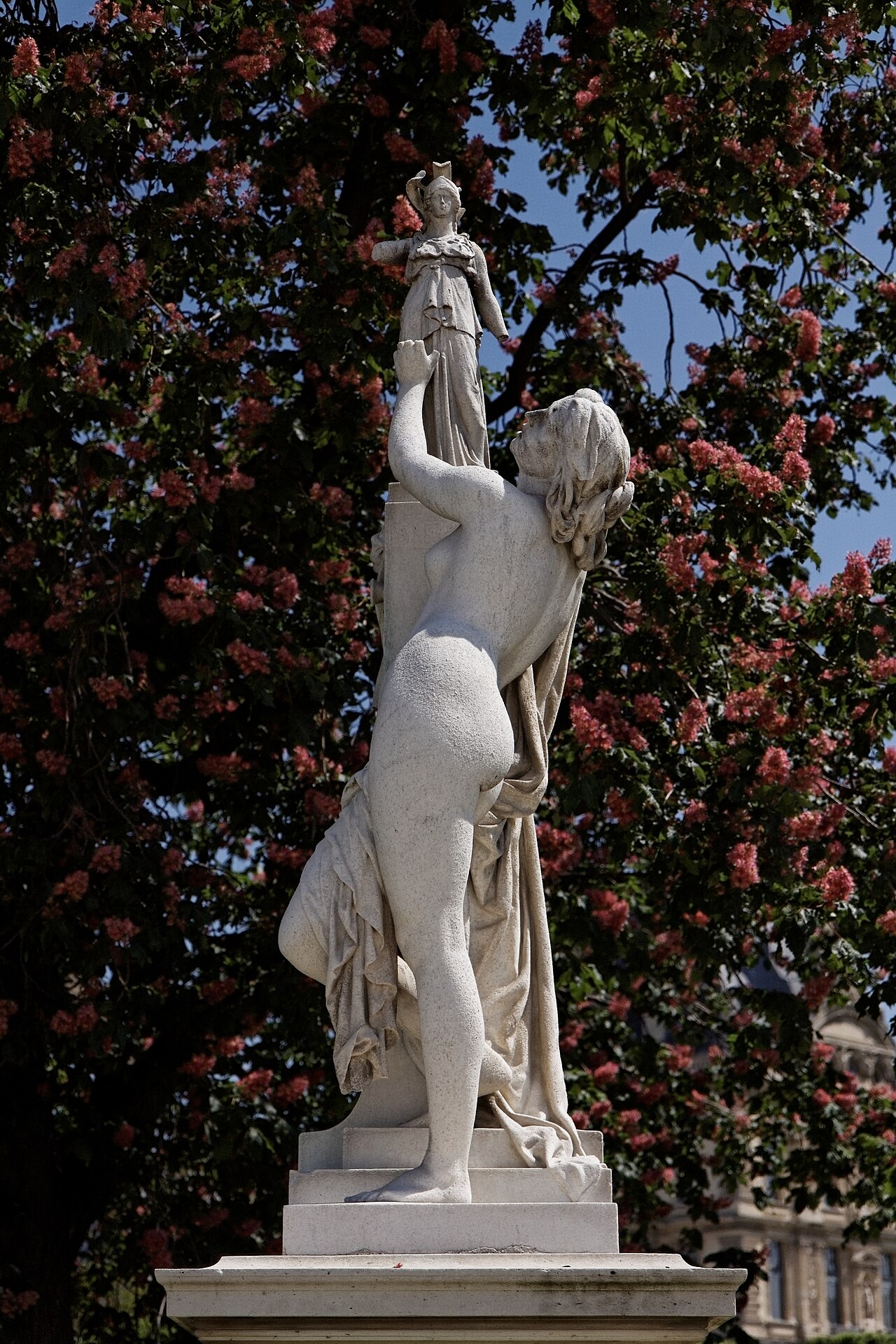 Cassandra Placing Herself under the Protection of Pallas by Aimé Millet
