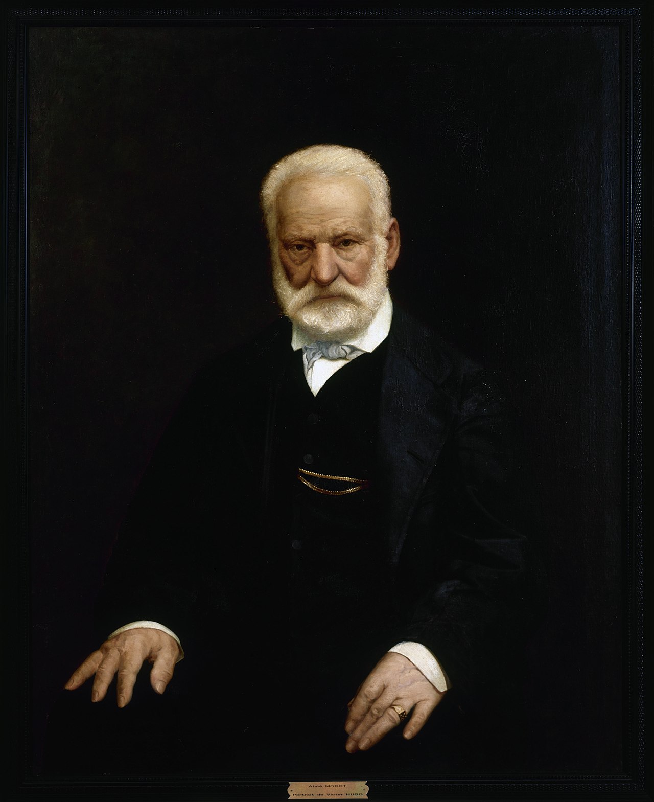 Portrait of Victor Hugo by Aimé Morot