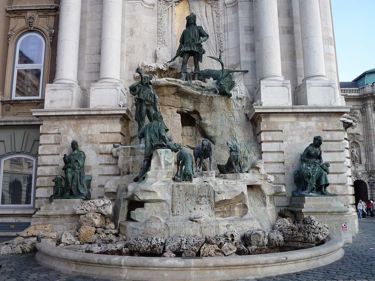 Fountain of King Matthias by Alajos Strobl