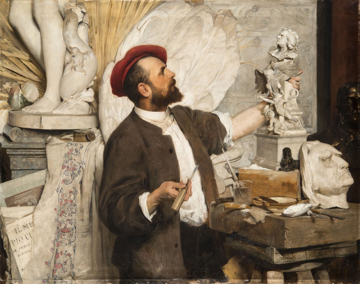 Portrait of Alajos Strobl