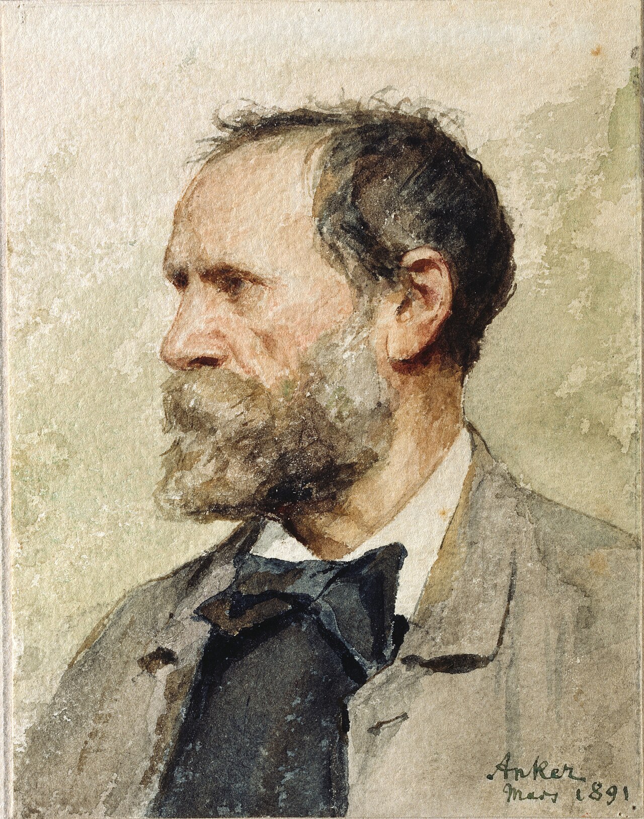 Portrait of Albert Anker