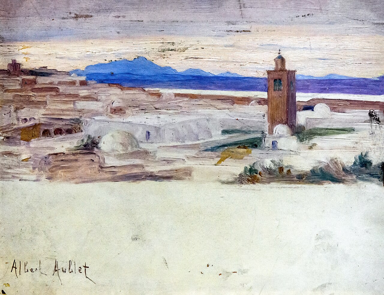 Les toits de Tunis by Albert Aublet
