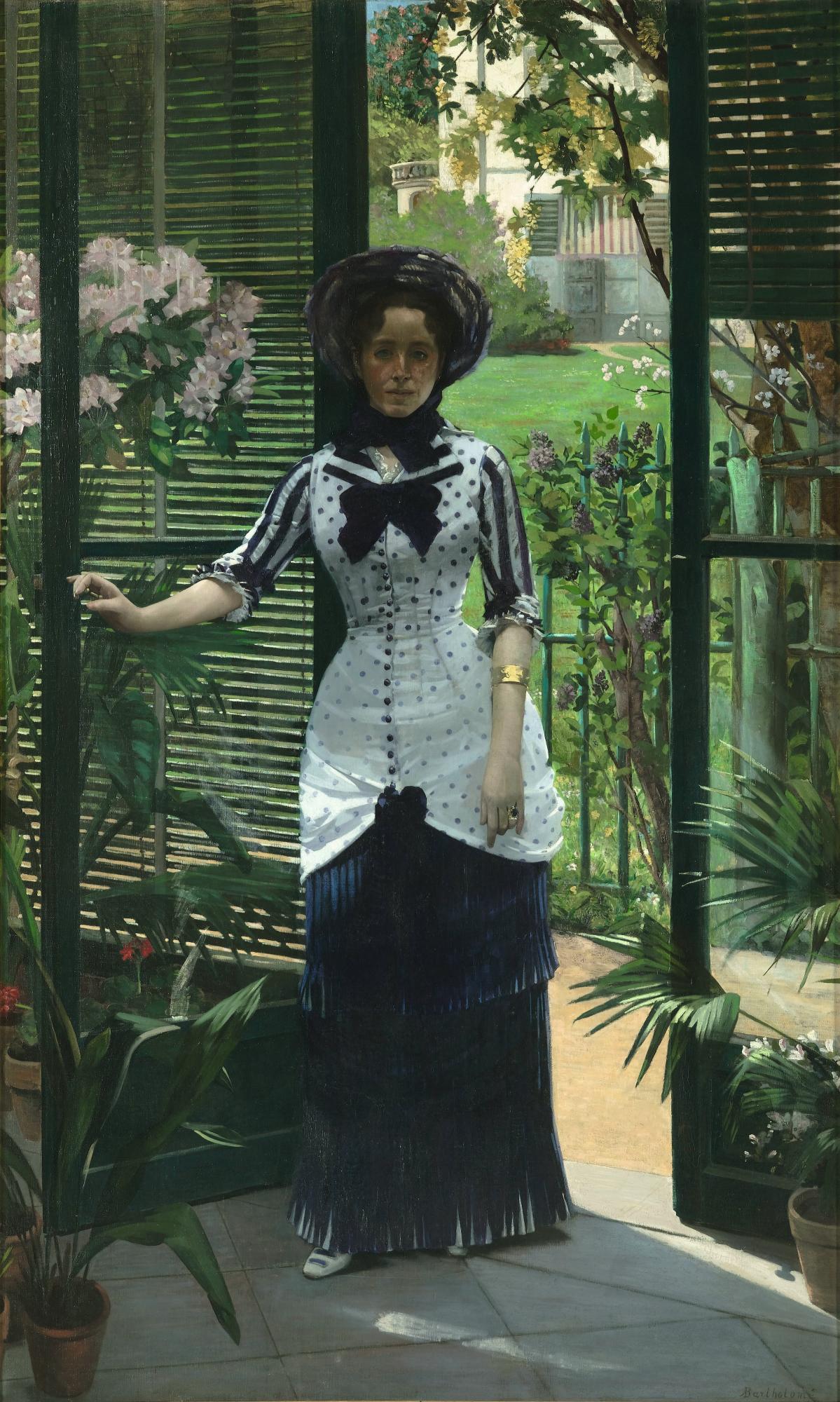 In the Conservatory by Albert Bartholomé