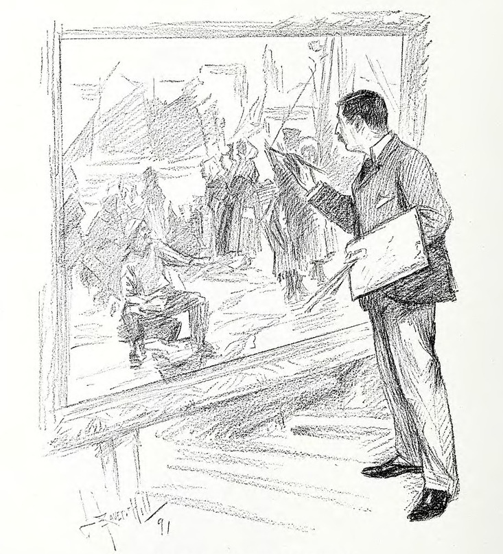 Portrait of Albert Chevallier Tayler