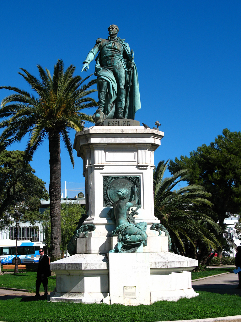Statue de Masséna by Albert-Ernest Carrier-Belleuse
