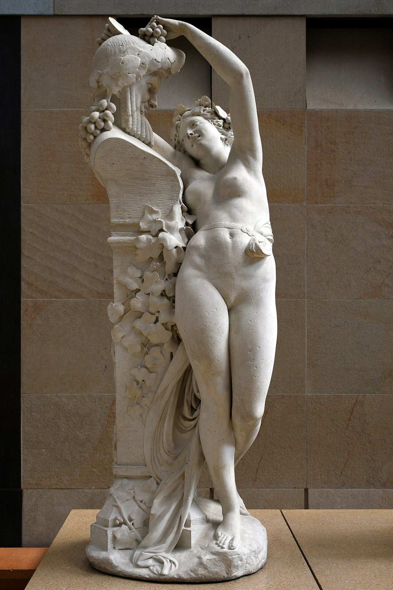 The Bacchante by Albert-Ernest Carrier-Belleuse